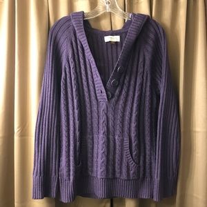 MUST GO-MAKE OFFER, Women’s purple hoodie sweater